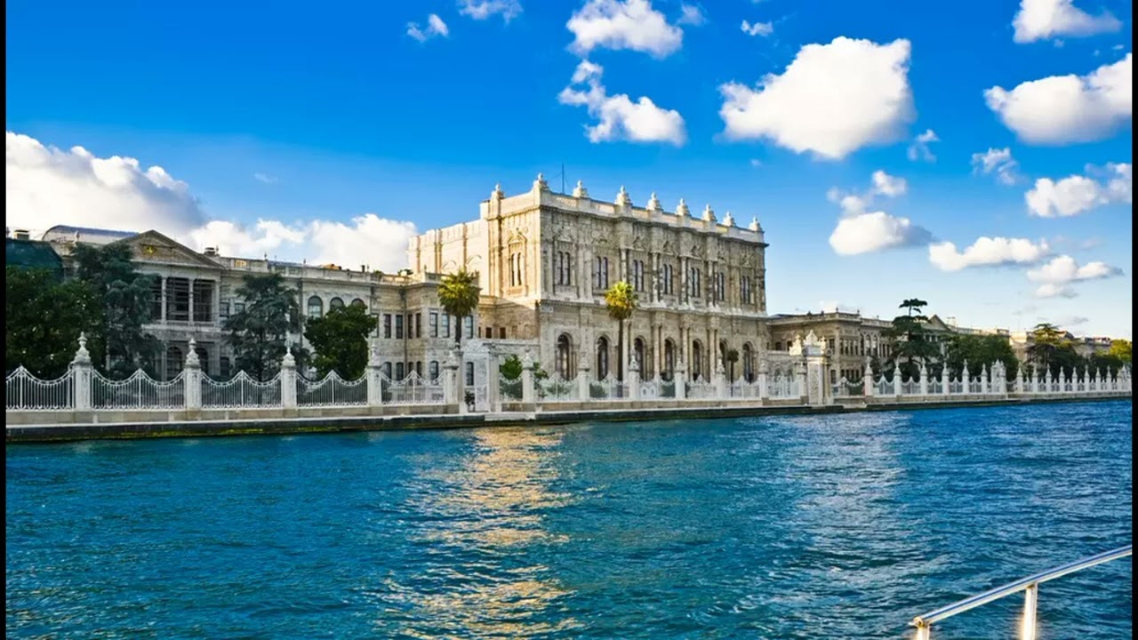 Dolmabahçe from the Bosphorus