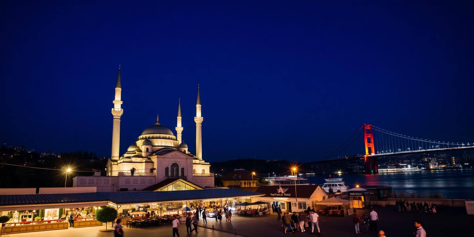 Istanbul by Night — Ortaköy & Çiçek Pasajı